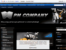 Tablet Screenshot of pmdental.pl